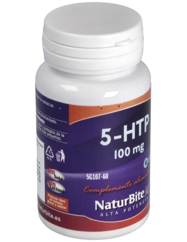 Griffonia Simplicifolia 5 - HTP, 60 Comp. de NaturBite