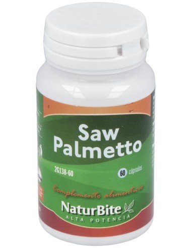 Saw Palmetto, 60 Caps. de NaturBite