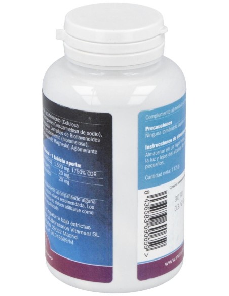 Vitamina C 1500Mg. Con Rosa Mosqueta Lib.S 90Comp. de Naturbite