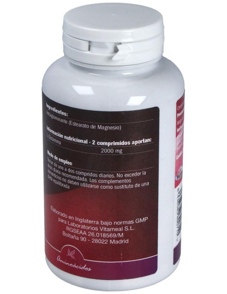 L-Glutamina 1000Mg. 60Comp. de Naturbite