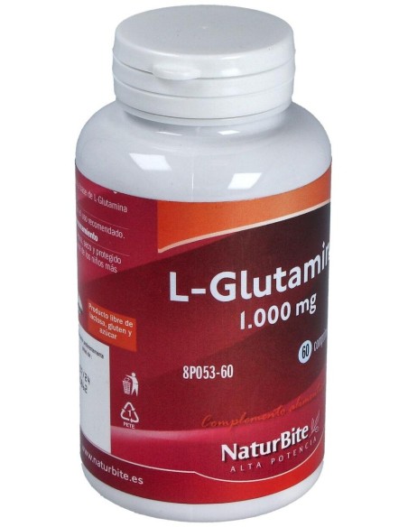 L-Glutamina 1000Mg. 60Comp. de Naturbite
