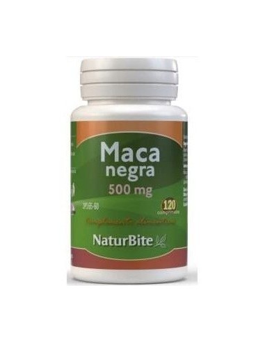 Maca Negra 500Mg. 120Comp. de Naturbite