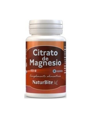 Citrato De Magnesio 60Comp. de Naturbite