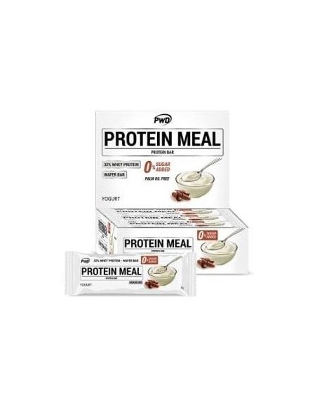 Protein Meal Barritas Yogur 12Uds. de Pwd