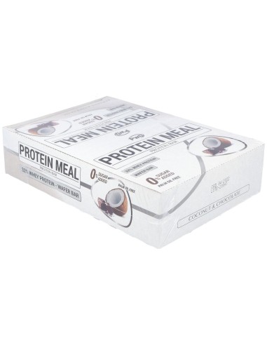 Protein Meal Barritas Coco Con Chocolate 12Uds. de Pwd