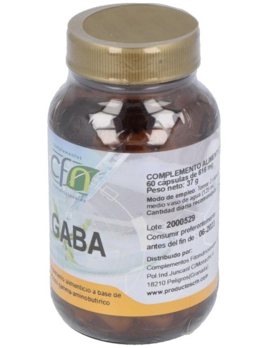 Gaba 500 Mg 60 Caps. de Cfn