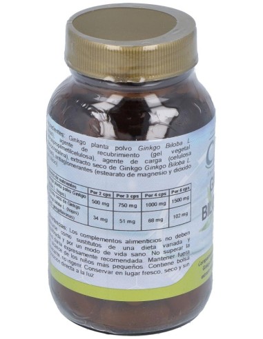 Ginkgo Biloba Pex 60 Caps. de Cfn