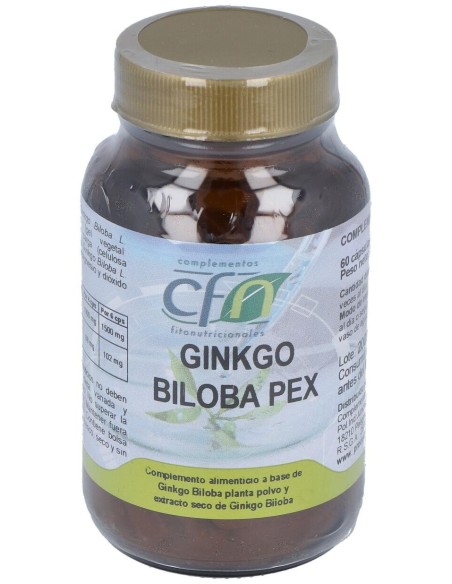 Ginkgo Biloba Pex 60 Caps. de Cfn