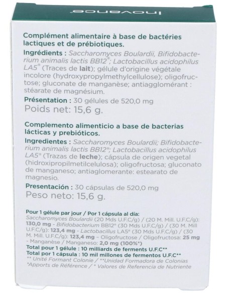 Probiovance D 10 (D60) 30Cap. de Inovance