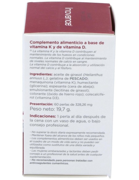 Vita K2+D3 60Perlas de Inovance