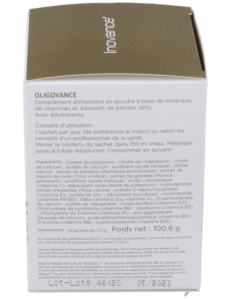 Oligovance Rf 14 Sobres de Inovance