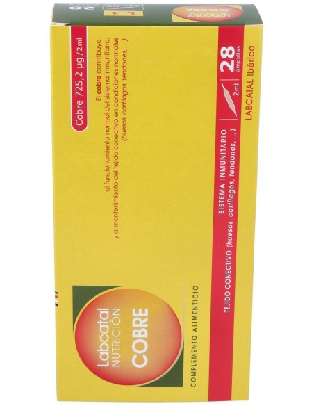 Lab. 4 (Cobre) 28 Amp. de Labcatal