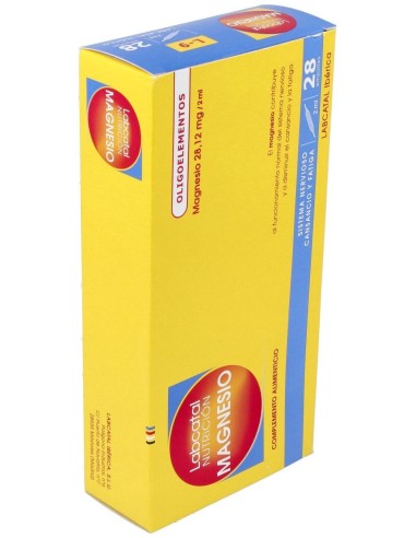 Magnesio 9 28X2Ml Ampollas Labcatal