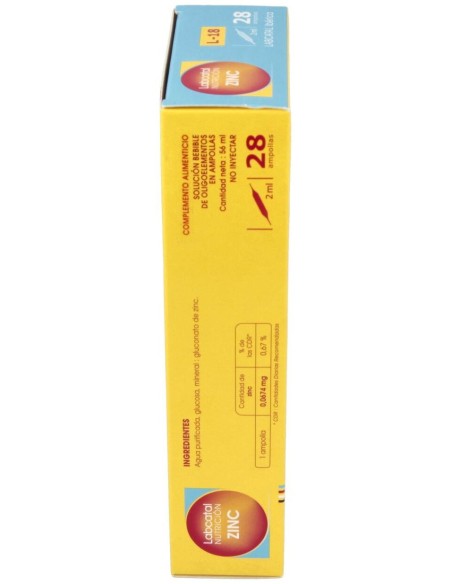 Zinc 18 28X2Ml Ampollas Labcatal