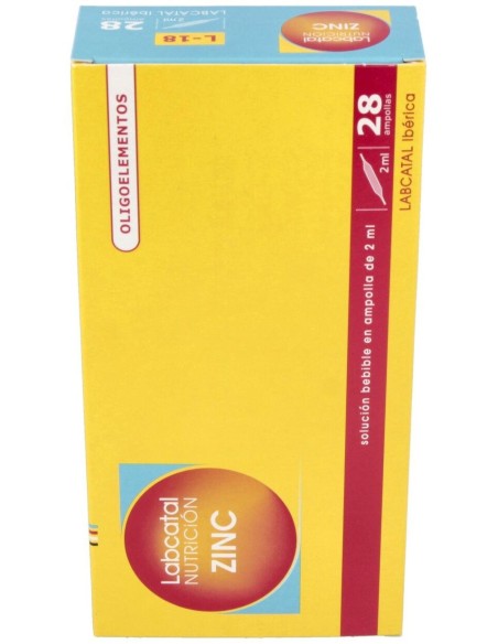 Lab. 18 (Zinc) 28 Amp. de Labcatal