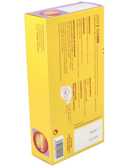 Lab. 19 (Zinc-Cobre) 28 Amp. de Labcatal