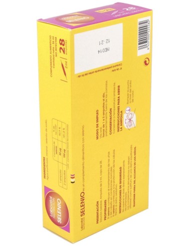 Selenio 21 28X2 Ampollas Labcatal