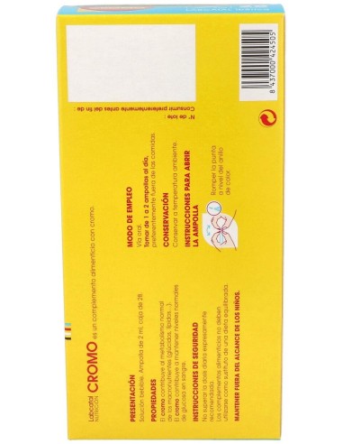 Lab. 22 (Cromo) 28 Amp. de Labcatal