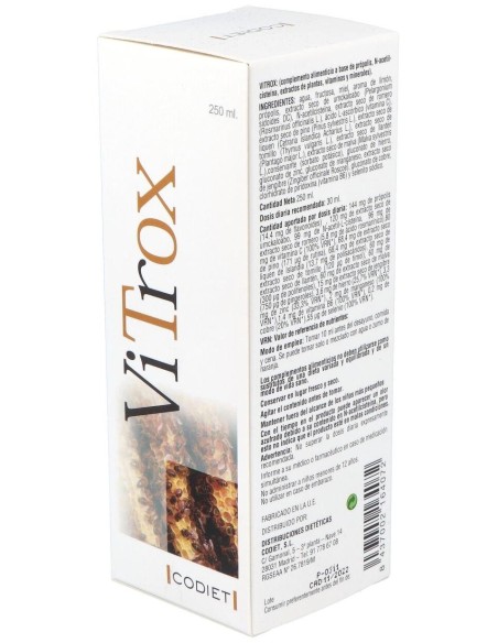 Vitrox 250Ml. de Codiet