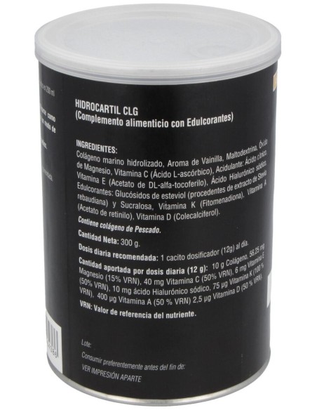 Hidro Cartil-Clg 300Gr. de Codiet