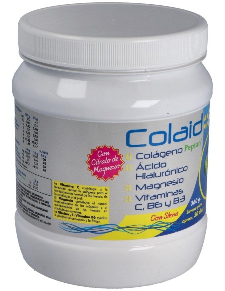 Colaid Plus Colageno,Ac.Hialuronico 360Gr. de Just Aid