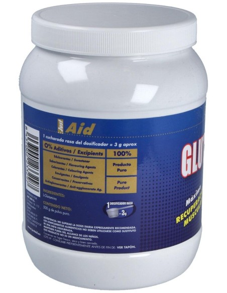 L-Glutamina Pura Polvo 500Gr. de Just Aid