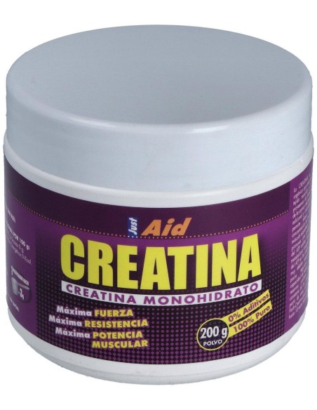 Creatina 0 (Monohidrato Pura) 200Gr.Polvo de Just Aid