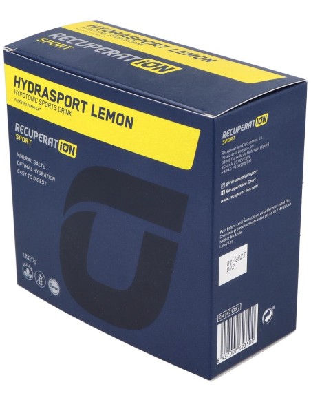 Recuperat-Ion Hydrasport Sabor Limon 12Sbrs.** de Recuperat-Ion