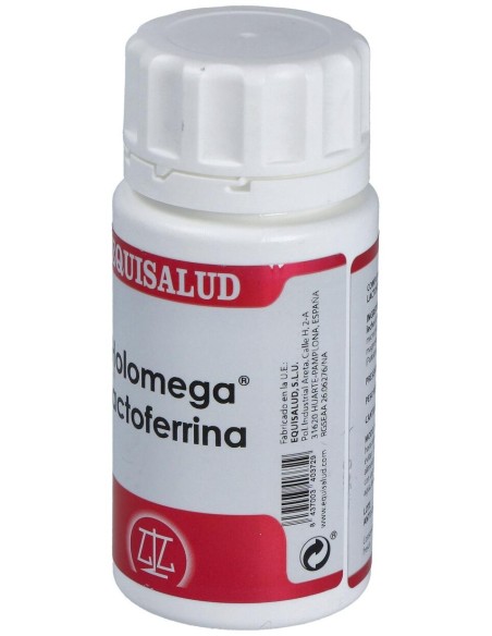 Holomega Lactoferrina 50Cap. de Equisalud