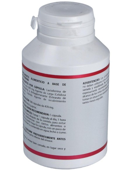 Holomega Lactoferrina 180 Cap de Equisalud