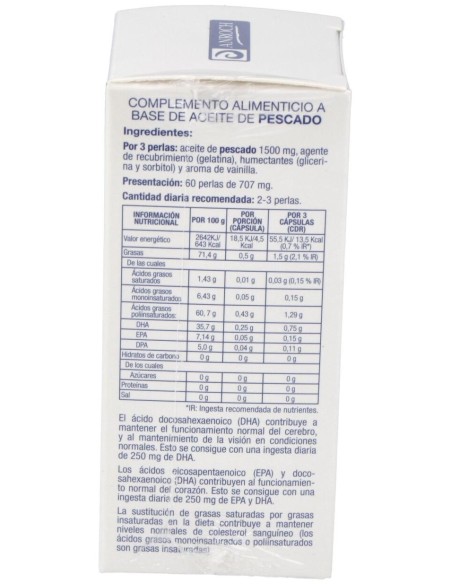 Q.Ore Premium Omega 3 60Perlas de Anroch