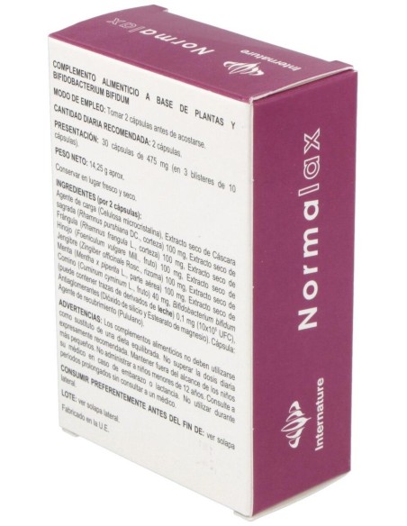 Normalax 30Cap. de Internature