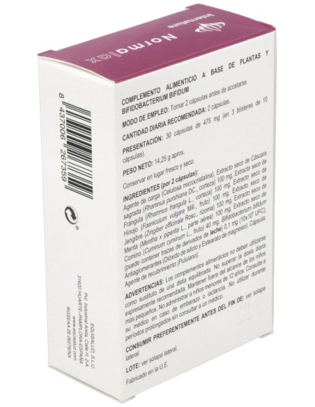 Normalax 30Cap. de Internature