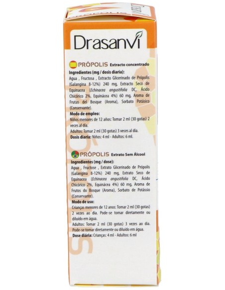 Propolis Extracto Sin Alcohol 50Ml Drasanvi