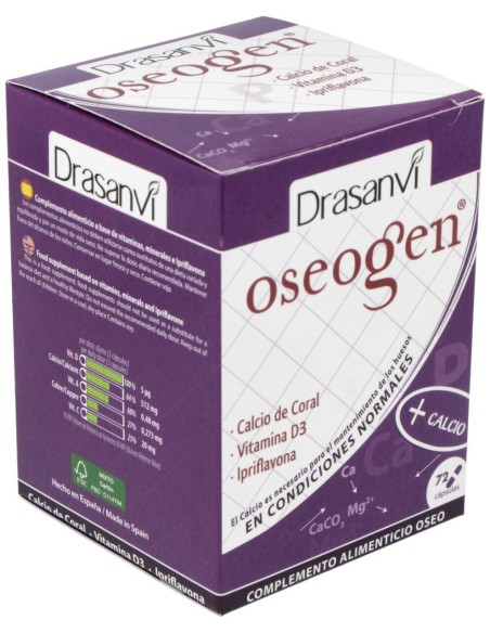 Oseogen Alimento Oseo 72 Capsulas Drasanvi