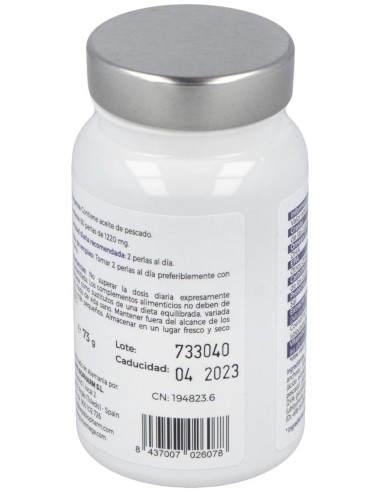 Ginkgo Complex Dha/Epa Q10 - 60 Perlas de Puro Omega