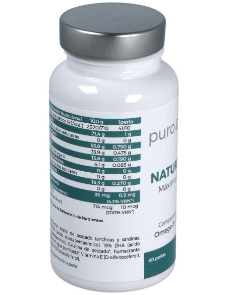 Natural Epa Maxima Absorcion 60Perlas de Puro Omega