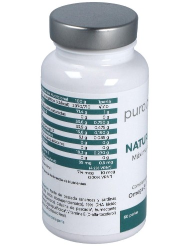Natural Epa Maxima Absorcion 60Perlas de Puro Omega