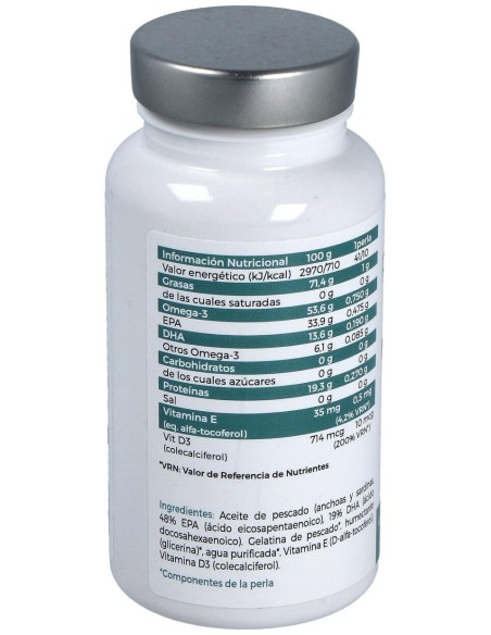 Natural EPA Máxima Absorción 60 perlas de Puro Omega