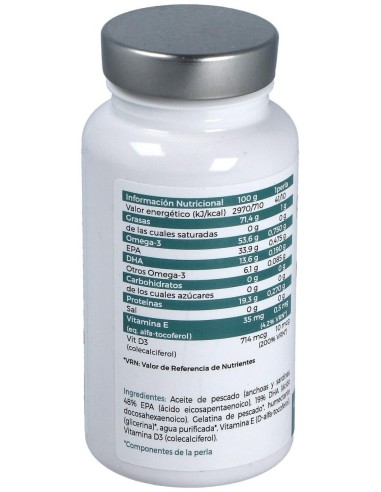 Natural EPA Máxima Absorción 60 perlas de Puro Omega