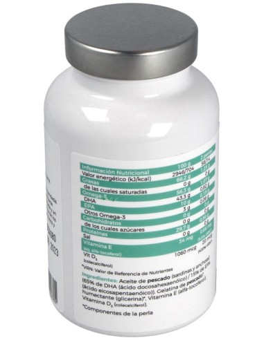 Natural Dha Alta Concentracion 180Perlas de Puro Omega