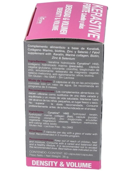 Kerastive Forte Cynatine 60Cap. de Vaminter