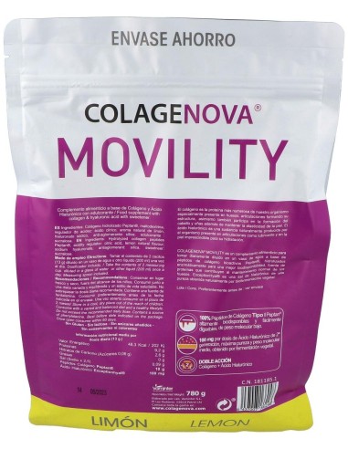Colagenova Movility 780Gr. Sabor Limon de Vaminter