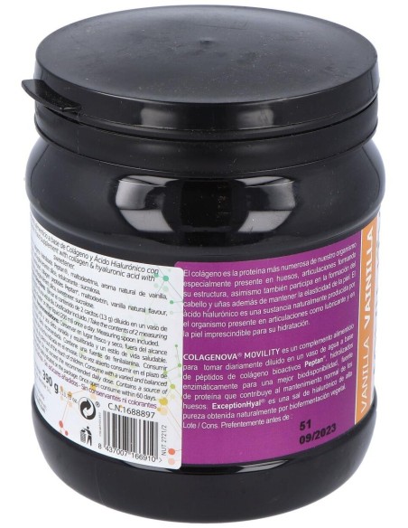 Colagenova Movility 390Gr. Sabor Vainilla de Vaminter
