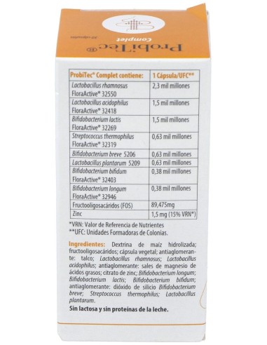 Probitec Complet 30Cap. de Cien Por Cien Natural