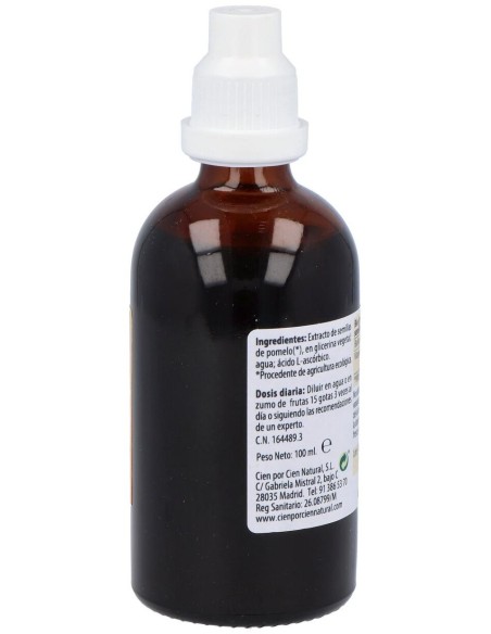 Extracto De Pomelo 100Ml. de Cien Por Cien Natural