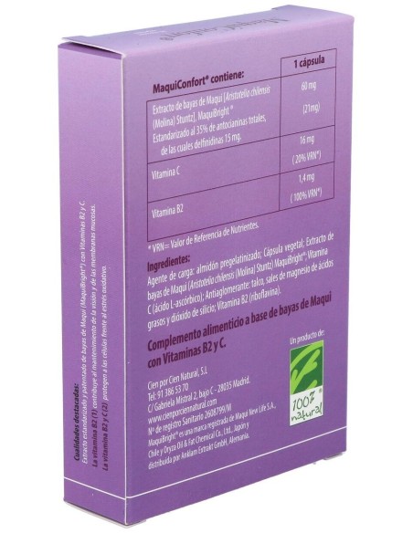 Maquiconfort 30Cap. de Cien Por Cien Natural