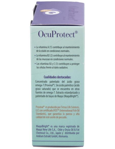 Ocuprotect 30Perlas+30Cap.Veg. de Cien Por Cien Natural