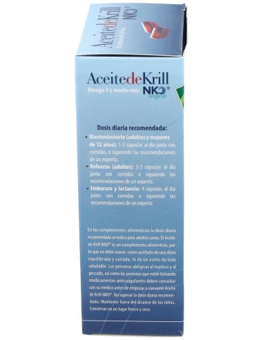 Aceite De Krill Nko 80Perlas de Cien Por Cien Natural