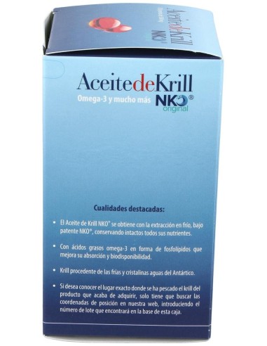 Aceite De Krill Nko 120Perlas de Cien Por Cien Natural